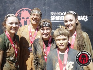 family at spartan sprint atlanta