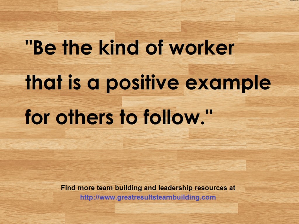 image quote be the kind of worker