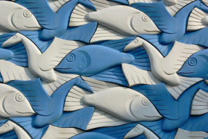 fish and bird tessellation