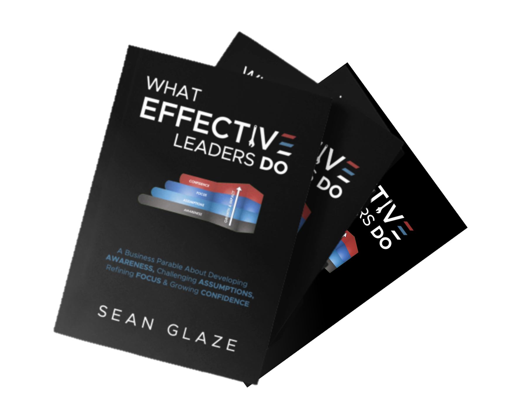 effective leaders book stack